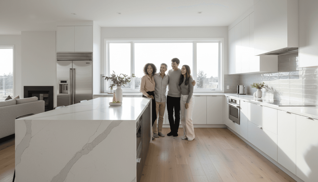 Modern kitchen remodel completed by Forge&FrameTrades